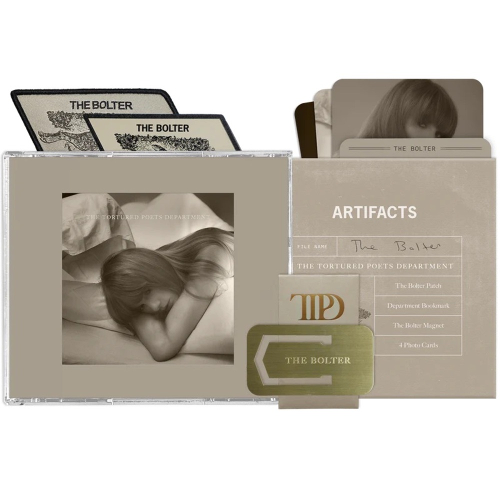 The Tortured Poets Department Collector's Edition
Deluxe CD “The Bolter"